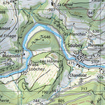 SwissTopo Clos du Doubs, 1:50,000 digital map