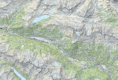 SwissTopo Col de la Faucille, 1:25,000 digital map