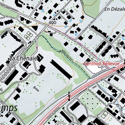 SwissTopo Collex-Bossy, 1:10,000 digital map
