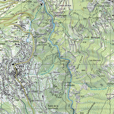 SwissTopo Comologno, 1:25,000 digital map