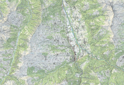 SwissTopo Cossonay, 1:25,000 digital map