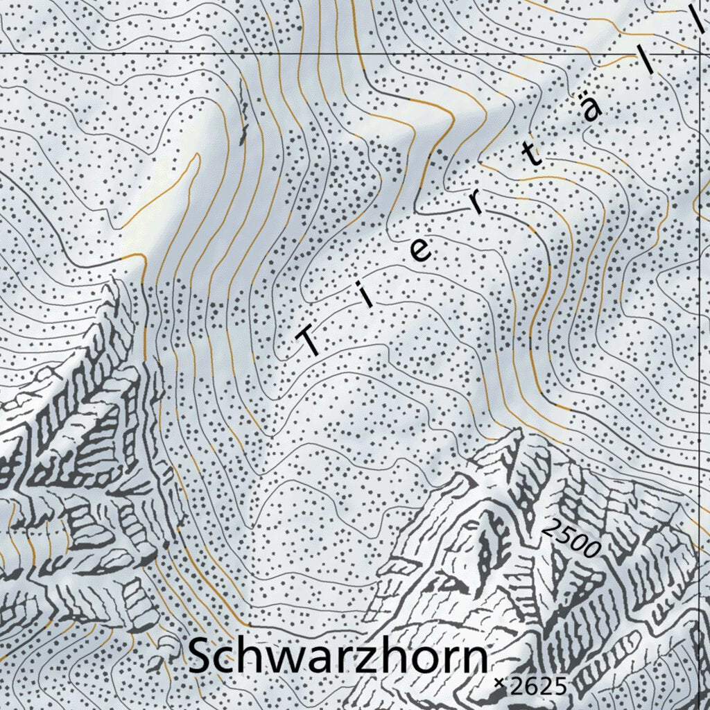 Davos 1, 1:10,000 Map by SwissTopo | Avenza Maps