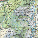 SwissTopo Disentis / Mustér, 1:50,000 digital map