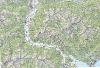 SwissTopo Domodossola, 1:50,000 digital map