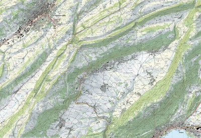 SwissTopo Drei Schwestern, 1:25,000 digital map