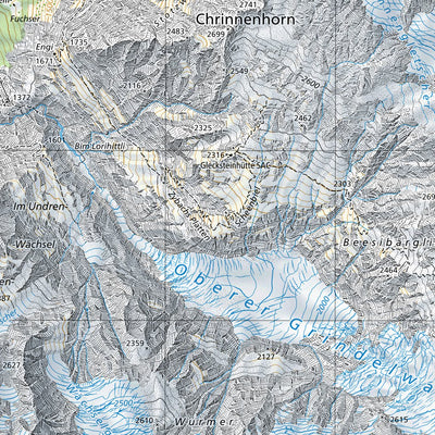 SwissTopo Echallens, 1:25,000 digital map