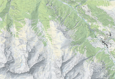 SwissTopo Filisur, 1:10,000 digital map