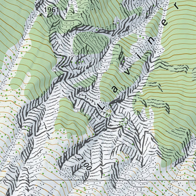 SwissTopo Filisur, 1:10,000 digital map