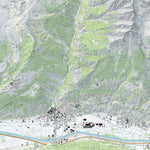 SwissTopo Gampel, 1:10,000 digital map