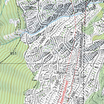 SwissTopo Gampel, 1:10,000 digital map