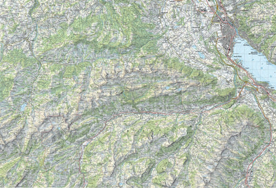 SwissTopo Gantrisch, 1:50,000 digital map