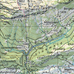 SwissTopo Gantrisch, 1:50,000 digital map