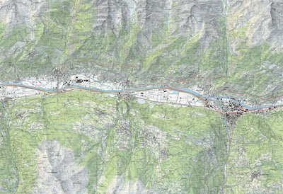 SwissTopo Gex, 1:25,000 digital map