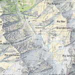 SwissTopo Greina, 1:25,000 digital map