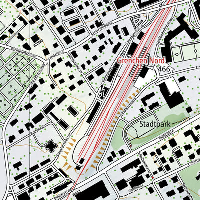 SwissTopo Grenchen, 1:10,000 digital map