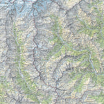 SwissTopo Gressoney, 1:50,000 digital map