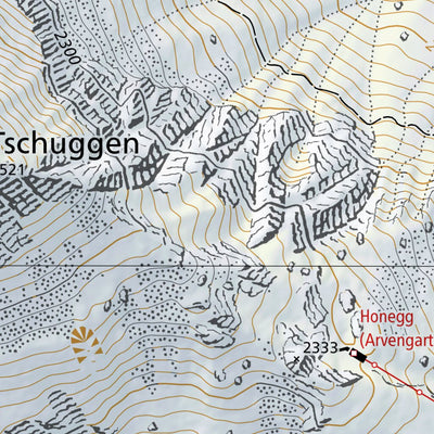 SwissTopo Grindelwald 2, 1:10,000 digital map