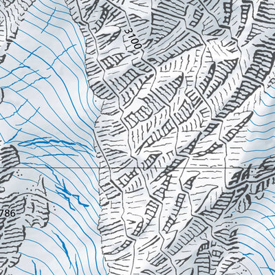 SwissTopo Grindelwald 3, 1:10,000 digital map