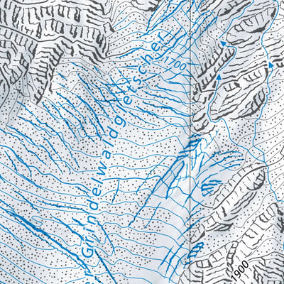 SwissTopo Grindelwald 3, 1:10,000 digital map