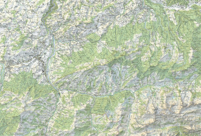 SwissTopo Guggisberg, 1:25,000 digital map