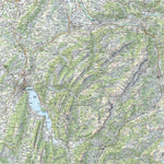 SwissTopo Haute-Savoie, 1:100,000 digital map