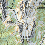 SwissTopo Haute-Savoie, 1:100,000 digital map