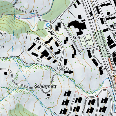 SwissTopo Horw, 1:10,000 digital map