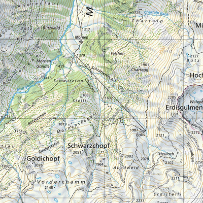 SwissTopo Ibergeregg, 1:25,000 digital map