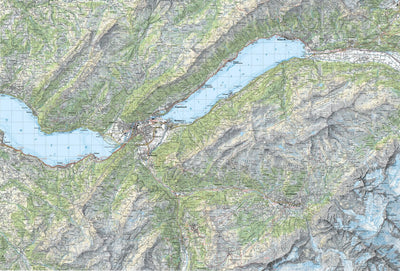 SwissTopo Interlaken, 1:50,000 digital map