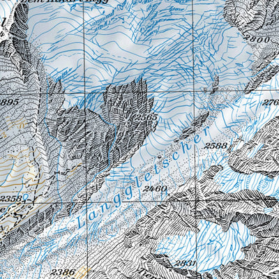 SwissTopo Jungfrau, 1:50,000 digital map
