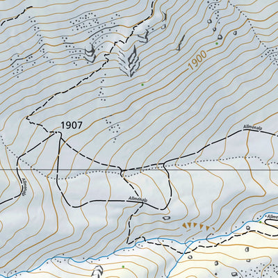 SwissTopo Kandersteg 3, 1:10,000 digital map