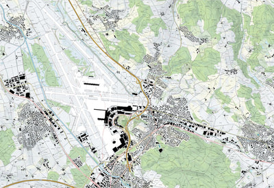 SwissTopo Kloten, 1:10,000 digital map