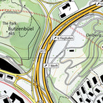 SwissTopo Kloten, 1:10,000 digital map