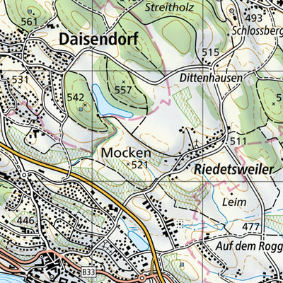 SwissTopo Konstanz, 1:50,000 digital map