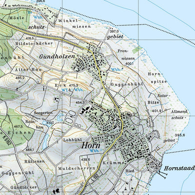 SwissTopo Kreuzlingen, 1:25,000 digital map