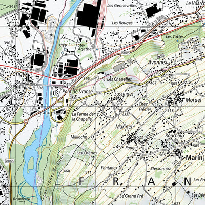 SwissTopo La Stretta, 1:25,000 digital map