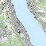 SwissTopo Langnau am Albis, 1:10,000 digital map