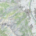SwissTopo Le Locle, 1:25,000 digital map