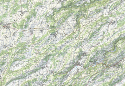 SwissTopo Le Locle, 1:50,000 digital map