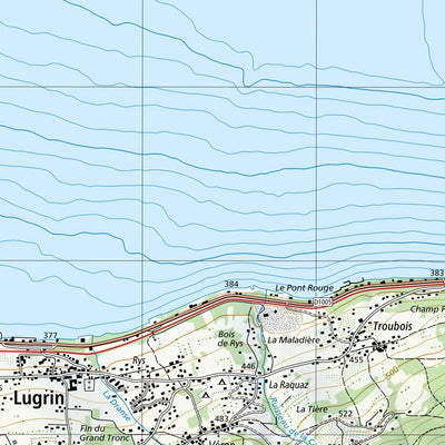 SwissTopo Lenk, 1:25,000 digital map
