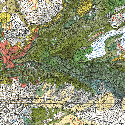 SwissTopo Les Diablerets, 1:25,000 GA digital map