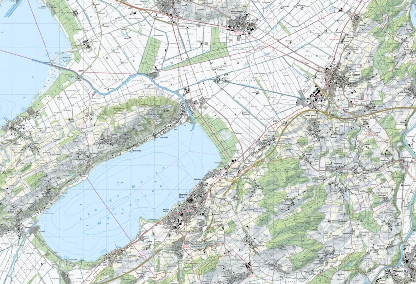 Les Verrières, 1:25,000 Map by SwissTopo | Avenza Maps