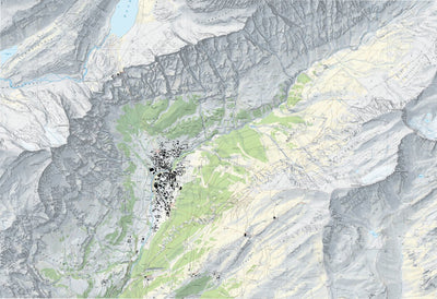 SwissTopo Leukerbad, 1:10,000 digital map