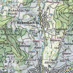 SwissTopo Liestal, 1:50,000 digital map