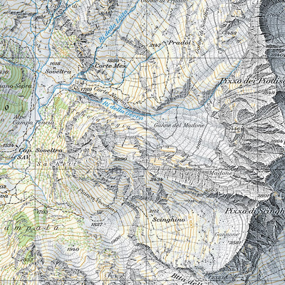 SwissTopo Lötschental, 1:25,000 digital map