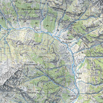 SwissTopo Lötschental, 1:25,000 digital map