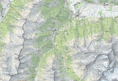 SwissTopo Lugano, 1:25,000 digital map