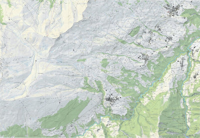 SwissTopo Lumbrein, 1:10,000 digital map