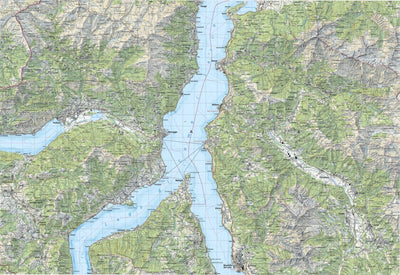 SwissTopo Menaggio, 1:50,000 digital map