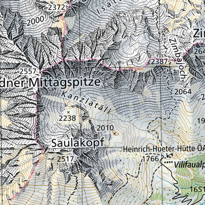 SwissTopo Montafon, 1:50,000 digital map